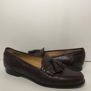 Bragano Cole Haan Italy Tassle Loafers 10.5 M